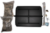 18"Burner Pan for Gas Fireplace Gas Fire Pits Gas Logs Propane Burner