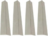 4Pcs Heat Plates for Academy Sports SRGG51112, SRGG51112A, SRGG51204A Gas Grills