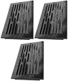 Heat Plates 3Pcs Kit for Bakers and Chefs 608SB, 9701D, 9803S, 9905TB, 9912T, GQ-5001D, GQ-5002D, Y0005XC-1 Grills