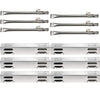Repair kit for Dyna-Glo DGE486BNP, DGE486BNP-D, DGE486BSP, DGE486BSP-D, DGE486GSP, DGE486GSP-D Gas Grills, Burner, Heat Plates Set