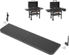 Folding Front Shelf for Blackstone 28 Inch Griddle 1883 2415 2311 2269 1883 2147 1885, 29" × 7" Steel Prep Table, Space-Saving Fold-Flat Work Surface