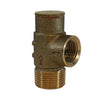 MFG PRVNL75100 3/4" Lead-Free Brass Pressure Relief Valve, 100 PSI Cold Water Safety Valve for Well Tank, Pump & Plumbing Systems, 3/4" NPT No-Lead Water System Protection Valve