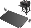 Folding Front Shelf for Pit Boss Lexington 500 Onyx Pellet Grill, Heavy Duty Steel BBQ Prep Table 19.4" x 12.3", Space Saving Front Grill Shelf