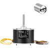 AC Condenser Fan Motor, 1/5HP, 1075RPM, for AC GE Genteq Carrier Bryant Payne Dayton, K55HXJKL-2918, 51-23055-11, Reversible Rotating + Capacitor