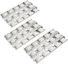 15.75" BBQ Grill Briquette Tray Heat Plates Shield for Coyote Grill Parts, Compatible with Coyote 28" CBRIQ28, 42" C2BRIQ42, 3-Pack