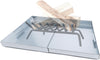 Adjustable Fireplace Inserts Tray Expandable Ash Pan with Handles for Up to 30" Fire Place Grate-Nuts and Bolts Included