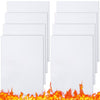 8 Pcs 7" x 10" x 1/4" High Temperature Paper Exhaust Gasket Sheet for Wood, Pellet Stove Boiler Furnaces Kiln Forge Microwave Insulation Fireplace DIY
