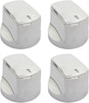 Chrome Control Knobs for Char-Broil Performance Series 4 5 Burner Gas Grills (2017 and Newer), 4 Pcs