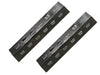Heat Plates 2PC Kit for Kenmore 415.16103, 415.16105, 415.16108, 415.16112010, 415.16200010, 640-013037064 Gas Grills