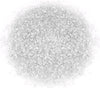 2 Lbs Jar 3-6mm Clear White Round Crushed Fire Pit Glass Glitter Glass Pebbles Gravel Stone for Crafts Resin Art, Garden Decoration, Fireplace