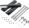 Repair Parts for Char-Griller 3070 Texas Trio 4 Burner Grill, Stainless Steel Burner Tube+Porcelain Steel Heat Plate Tent+Ignitor