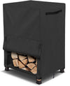17 Inch Firewood Log Rack Waterproof Cover Indoor Outdoor Fireplace & Fire Pit Log Holder Cover without Brackets