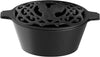 2.3 Quart Capacity Cast Iron Lattice Chicken Top Rust Resistant Woodstove Steamer Fireplace Stove Humidifiers