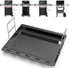 Full Size Griddle for Weber Spirit I & II E210, E220, E215, S210, S220 GS4 Gas Grills, Nonstick Carbon Steel Flat Top Griddle with Removable Handles