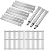 Grill Parts Kit for Broil King Signet 320, 9468-54, 9865-54, 9468-54, 9468-84, Signet 20, Signet 70, Signet 90, Heat Plates Burner Tube Grill Grates