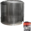 Patio Heater Burner Net Cover Emitter Screen Stainless Steel Safety Heating Net Fittings Applied To Most Outdoor Gas Patio Heater 10 3/4"Diameter