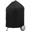 Grill Cover for Realcook 20" Vertical Smoker, Barton Vertical 18" Charcoal BBQ Smoker, Waterproof 27.5”Dia x 38”H
