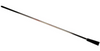 24 Inch x 5/16 Inch Square Chrome Steel Grill Rotisserie Spit Rod With Handle - Grills up to 16" Wide. Not for Weber.