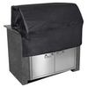 BBQ Grill Cover for Bonfire 42 Inch Built in Grill, Waterproof 600D Heavyduty UV Resistant -45''(W) × 29''(D) × 26''(H), Black