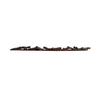 5 Pieces Log for 50 inch Recessed and Wall Mounted Electric Fireplace, Synthetic Resin Log Decoration for Indoor Electric Fireplaces