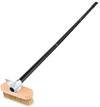 Pizza Oven Brush with Scraper, Brass Bristles Grill Brush with 33 or 47 Inch Long Handle, Pizza Oven Accessories
