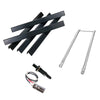 Repair Kit for Weber Spirit Side Knobs E-200, S-200, E-210, S-210 and Spirit 500 2 Burner Grills, 7507 Grill Burner + 7535 Flavor Bar + 7509 Ignitor