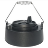 Cast Iron Cap for Big Green Egg Dual Function Metal Top, Daisy Wheel Chimney Cap for M/L/XL/XXL Big Green Egg Accessories Replacement