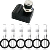 Universal 6 Outlets Tact Push Button + Igniters for Nexgrill 6 Burner 730-0898, 730-0898A Gas Grills