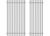 Grates Grid for Char-Broil Performance 463660421, 463655621, 463660021, 463630422, 463630021, 463655421, 463655021 2 Burner Gas Grills