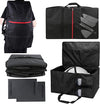 32" 600D Grill Carry Bag & Backpack for Portable Royal Gourmet Corp, Weber Q200 Q220 Q2000, Q2200, Pit Boss, CharBroil Series and More Grill, Collapsible Outdoor Camping Grill Tools Bag