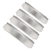 BBQ Heat Plates fits Nexgrill 720-0830H, 720-0958A, 720-0789 etc, 4 Pcs Kit 14.6 X 4.2'' 