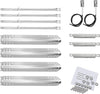 Grill Parts Kit for Char-Broil 4 Burner 463433016, 466433016 Gas Grills