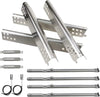 Char-Broil Grill Parts Kit G432-8M00-W1 Burner+ G458-0018-W1 Heat Tent + Adjust Crossover Tube for 466434315, 466642015, 469234815