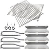 BBQ Repair Kit for Jenn Air 720-0336, 720-0511 etc, Burners, Heat Plates, Grates, Igniters Replacement Set