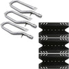 BBQ Burner + Heat Plates Kit for Kenmore Sears Model 119.16675 119.17675 166750 176750 BQ06W03-1 BQ06W03-1