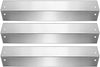 Heat Plates 3Pcs fits Char-Griller 4001, 4008, 4208, 5050, 5072, 5252, 5650 Grills, 18 15/16 X 3 7/8 Replacement Parts