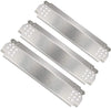 Grill Heat Plates Stainless Steel for Nexgrill 720-0737, 720-0830MB, 720-0830MC, 730-0830MB, 730-0830MC etc, 14.6 x 4.2 x 1.3 X 3 Pack